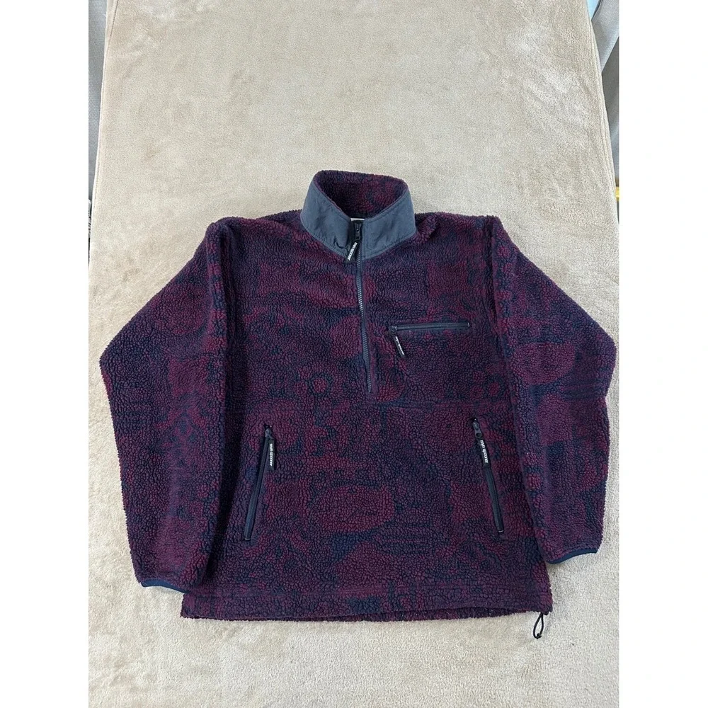 Vintage‎ Reyn Spooner X Journal Standard Men Size M Sherpa Fleece Jacket EUC